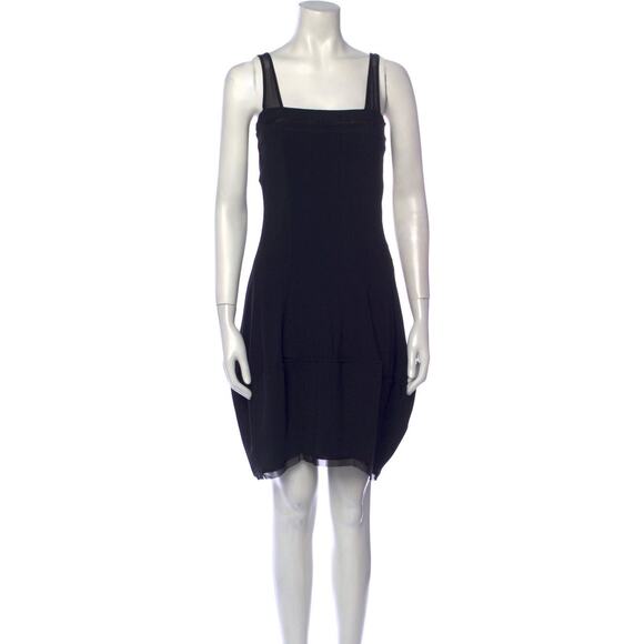Marithe + Francois Girbaud Dresses & Skirts - Marithe + Francois Girbaud Vintage Black Cravatatakiller Mini Dress Women’s  4